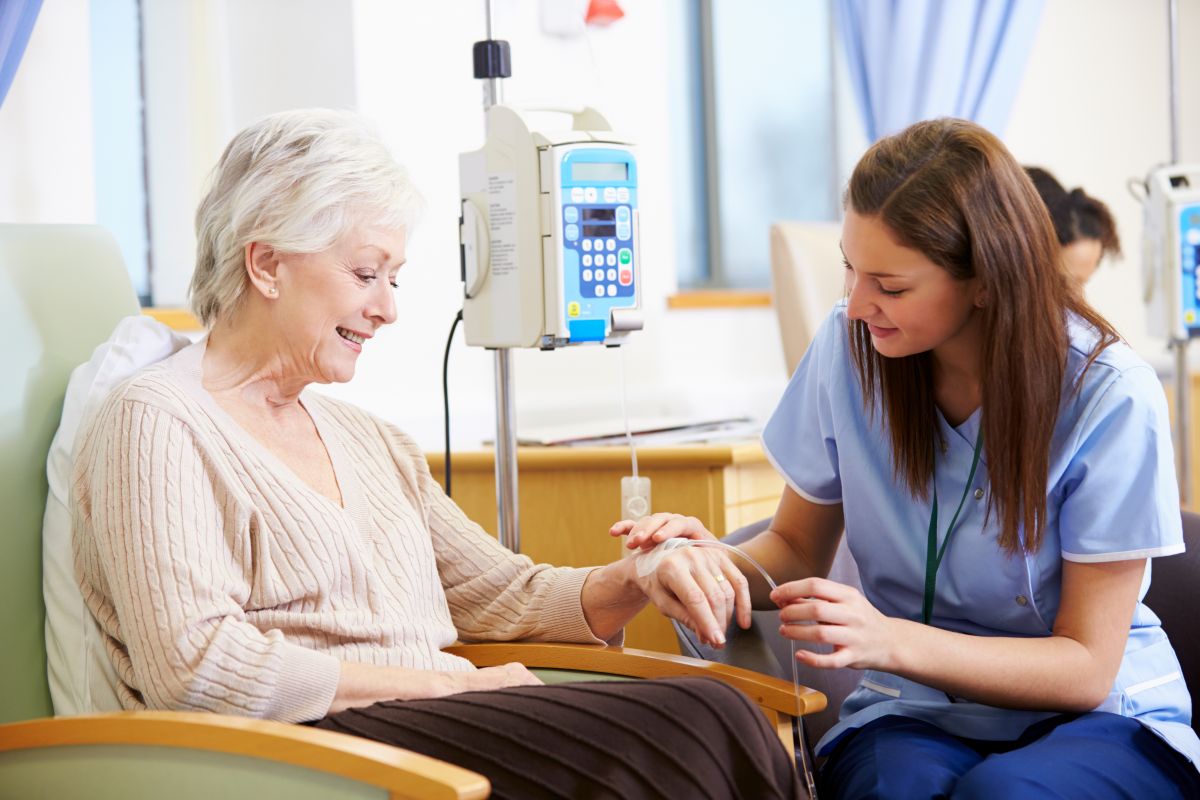 Séance d'oncologie médicale par perfusion Séance d'oncologie médicale par perfusion