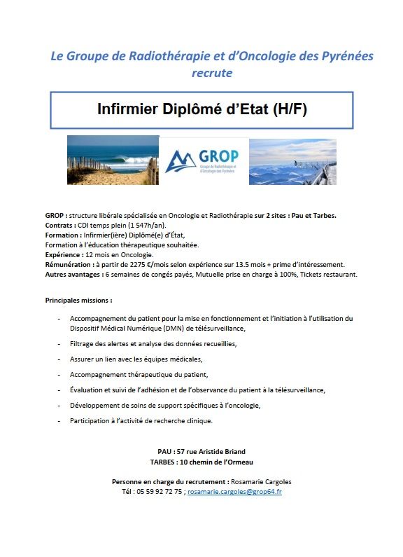 offre d'emploi IDE - GROP